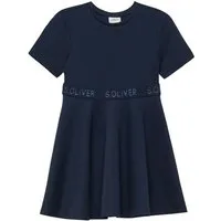 s.Oliver Junior Sommerkleid mit Logo-Glitzertape