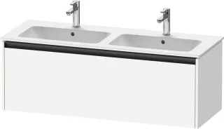 Duravit Ketho.2 Waschtischunterbau wandhängend Weiß Matt 1280x480x440 mm - K25066018180000 K25066018180000