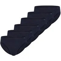 Schiesser Slip 6er Pack Cotton Essential (Spar-Set, 6-St) Mini Slip / Unterhose - Baumwolle - ohne Eingriff