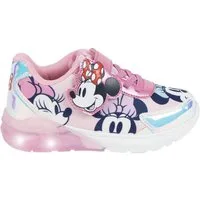 Disney Minnie Mouse Kinder Freizeitschuhe mit Licht sportliche für Schule und Freizeit Sneaker