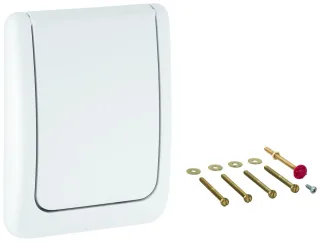 Grohe Abdeckplatte Classic 43177 komplett alpinweiß, 43177SH0 43177SH0