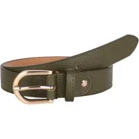 MIRROSI Ledergürtel Damen Herren Gürtel, Made in Italy, 3cm breit (Passt fast zu jeder Hosenschlaufe, aus Echtem Leder)