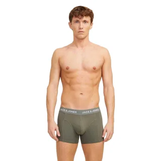 Jack And Jones - Boxershorts für Herren (3er-Pack) (Agaven-Grün)