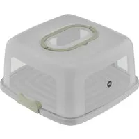 Emsa Kuchentransportbox K32670 Prep&Bake, Kunststoff, (2-tlg), eckig 37x33 cm, Tragegriff, Schneidevorrichtungen