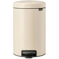 Brabantia Mülleimer NewIcon Treteimer, 12L, sanft schließender Deckel, mit leichter Pedalbedienung