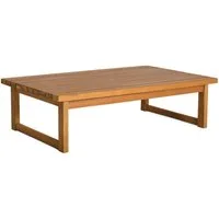 Spetebo Gartentisch Akazienholz Loungetisch geölt 106 x 66 x 30 cm (Packung, 1-St., Beistelltisch), für Außen und Innen