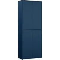 FORTE Schuhschrank Alice Springs, Schuhschrank, Höhe 191,9 cm, 4 Türen, viel Platz (B/H/T 74,5/191,9/34,9 cm) Stauraumschrank, Mehrzweckschrank, Breite 74,5 cm, mit 8 Böden