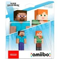 Nintendo Switch Spielfigur amiibo Steve & Alex - Super Smash Bros. Collection