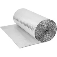 Clanmacy Heizkörper Isolierfolie 1x20m Dämmfolie Thermofolie Alu Dämmfolie 200 g/m²