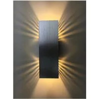 SpiceLED LED Wandleuchte SpiceLED Wandleuchte, ShineLED-30, 2x15W Warmweiß, Schatteneffekt, Warmweiß (2700 K), LED fest integriert, Warmweiß, Patentiertes Design