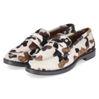 Palado Loafer  Beige - Gr. 38 -  Leder und Textil