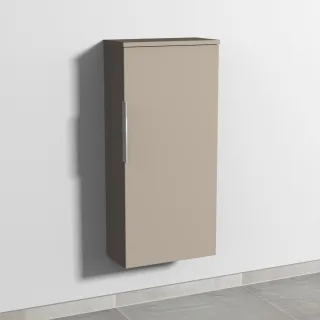 Sanipa 3way Mittelschrank mit 1 Tür, Sandgrau-Matt, UF17167 UF17167