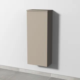Sanipa 3way Mittelschrank mit 1 Tür, Sandgrau-Matt, SF16867 SF16867