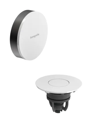 Hansgrohe Fertigset Flexaplus Ablauf- und Überlaufgarnitur Brushed Black Chrome,58187340 58187340