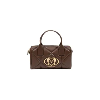 Love Moschino Braune Polyethylen-Handtasche