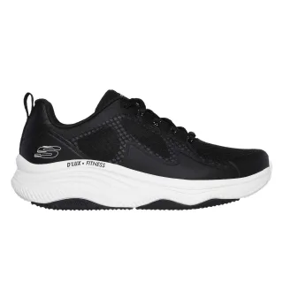 Skechers - "D´Lux Fitness" Sneaker für Damen (Schwarz/Weiß)
