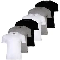 Diesel T-Shirt Herren T-Shirt 6er Pack Baumwolle (Packung, 6er Pack)