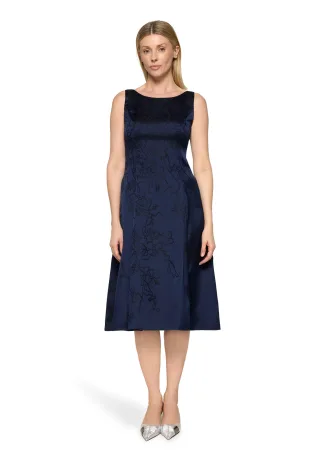 Vera Mont - Cocktailkleid Dark Blue/Black - Gr. - 38
