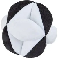 Sterntaler® Spielball Stoffball (1-St), weich, wattiert, Knisterpapier, Quietsche, Rassel, griffiges Design