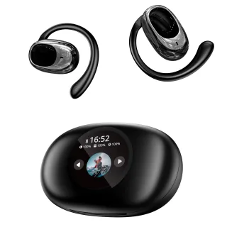 YX39 OWS bluetooth 5.4 Headset Wireless LED Display Earphone Noise Cancelling 13mm Composite Moving Coil 25H Battery Lif