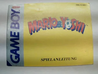Mario & Yoshi [Nintendo Game Boy] Anleitung