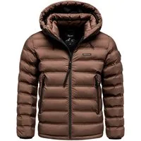 REPUBLIX Winterjacke BRAXTON Herren Gefütterte Winter Jacke für Männer mit Kapuze