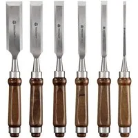 TOOLCRAFT Stechbeitel Holzmeißel, 6-tlg. Set TO-7873785
