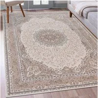 Mazovia Designteppich Modern Abstrakt Teppich für Wohnzimmer Schlafzimmer Büro - Kurzflor, 80 x 150 cm, Fußbodenheizung
