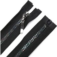 maDDma Reißverschluss Reißverschluss 5mm inkl. Zipper, Regenbogen, 50cm