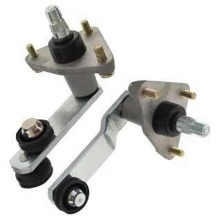 Wischerstange Wischerlager LINKS + RECHTS Scheibenwischer Vorne 28860-3J100 288603J100 28850-3J100 288503J100 für Nissan Micra K11 ab 1992-2007