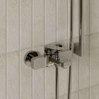 KLUDI-X3 Wannenfüll- und Duscharmatur 426910581 Einhandmischer DN15, chrom