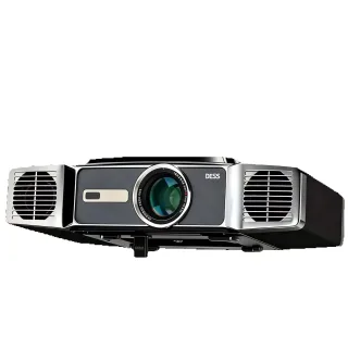 [EU Direct] DESS C5 Enterprise Native 1080P LCD Projector 2600 ANSI Lumens Android 9.0 Auto Focus & Auto Keystone WiFi 6
