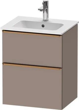 Duravit D-Neo Waschtischunterbau wandhängend Basalt Matt 510x402x625 mm - DE4360004430000 DE4360004430000
