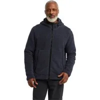 Jack Wolfskin Fleecejacke STONE LITE HOODED JKT M mit Kapuze, atmungsaktiv, aus Sherpa Fleece 300, winddicht