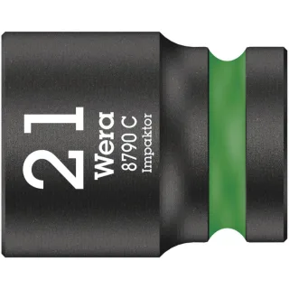 Wera 8790 C Impaktor Steckschlüsseleinsatz mit 1/2"-Antrieb Grün - 05004578001