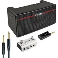 Nux Nux Mighty Space Gitarren-Verstärker mit Kabel Verstärker (30,00 W, Wireless Modeling Verstärker für E-Gitarre/Bass)