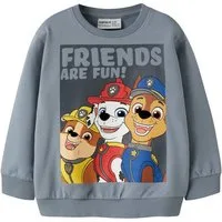 Name It Sweatshirt NMMARGUS PAW NREG SWEAT BRU CPLG Baumwollmischung, regular fit, Paw Patrol Druck