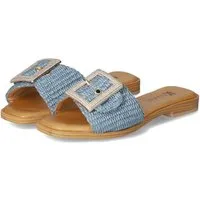Kaerlek Kaerlek 4268 - 7853 Naturale - Jeans Damen Synthetik blue Pantolette