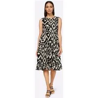 heine Etuikleid Druck-Kleid Ärmellos