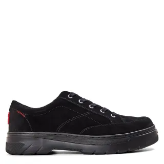 Hugo - Herren Schnürschuhe, Wildleder (Schwarz)