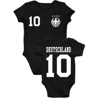 Youth Designz Kurzarmbody Deutschland Kinder Baby Body Strampler mit trendigem Motiv