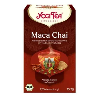 Yogi Tea Maca Chai | 17 Beutel | Gewürztee | bio | vegan
