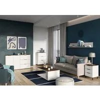 GERMANIA Couchtisch California, Breite 109 cm, mit filigraner Deckplatte