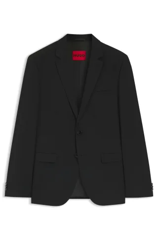 BOSS - BOSS 50540157001 Black Black - Gr. - 54