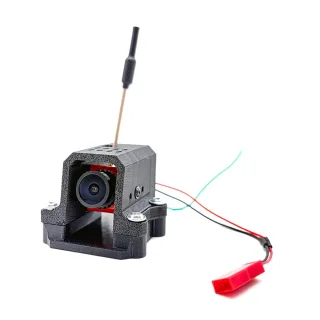 SLONWAKE B19 FPV AIO 5.8GHz 48CH VTX FPV Transmitter w/ Smartaudio Pitmode 25/200/400mW Adjustable Power 2.1mm Lens CMOS