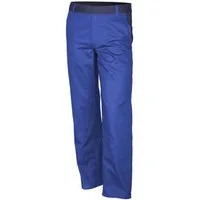 Qualitex Workwear Arbeitsbundhose basic 2-farbig Werkstatthose BW 240 aus faserverstätkter Baumwolle (1-tlg) Arbeitshose mit 4 Taschen - Strapazierfähig - Pflegeleicht - Waschbar