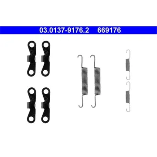 ATE Bremsbacken-Montagesatz hinten Volvo 850 C70 S70 V70