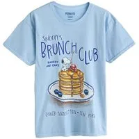 Next T-Shirt Lizenziertes Kurzarm-T-Shirt mit Grafik, Snoopy (1-tlg)