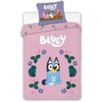 Bluey Kinderbettwäsche Bluey Blossom Kinderbettwäsche Set 100x135cm