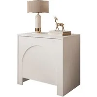 Lookway Nachttisch ARIADNA mit Tür – Minimalistisches Design fürs Schlafzimmer (1x Nachttisch), Breite: 54 cm